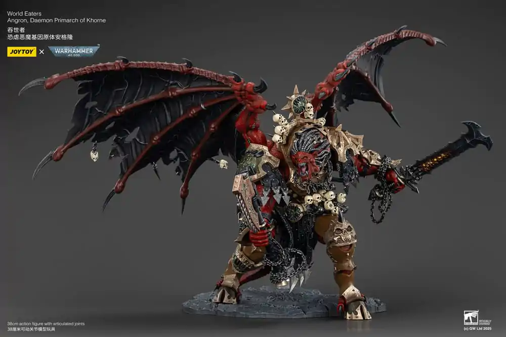 Warhammer 40k Actionfigur World Eaters Angron Daemon Primarch of Khorne 48 cm Produktfoto