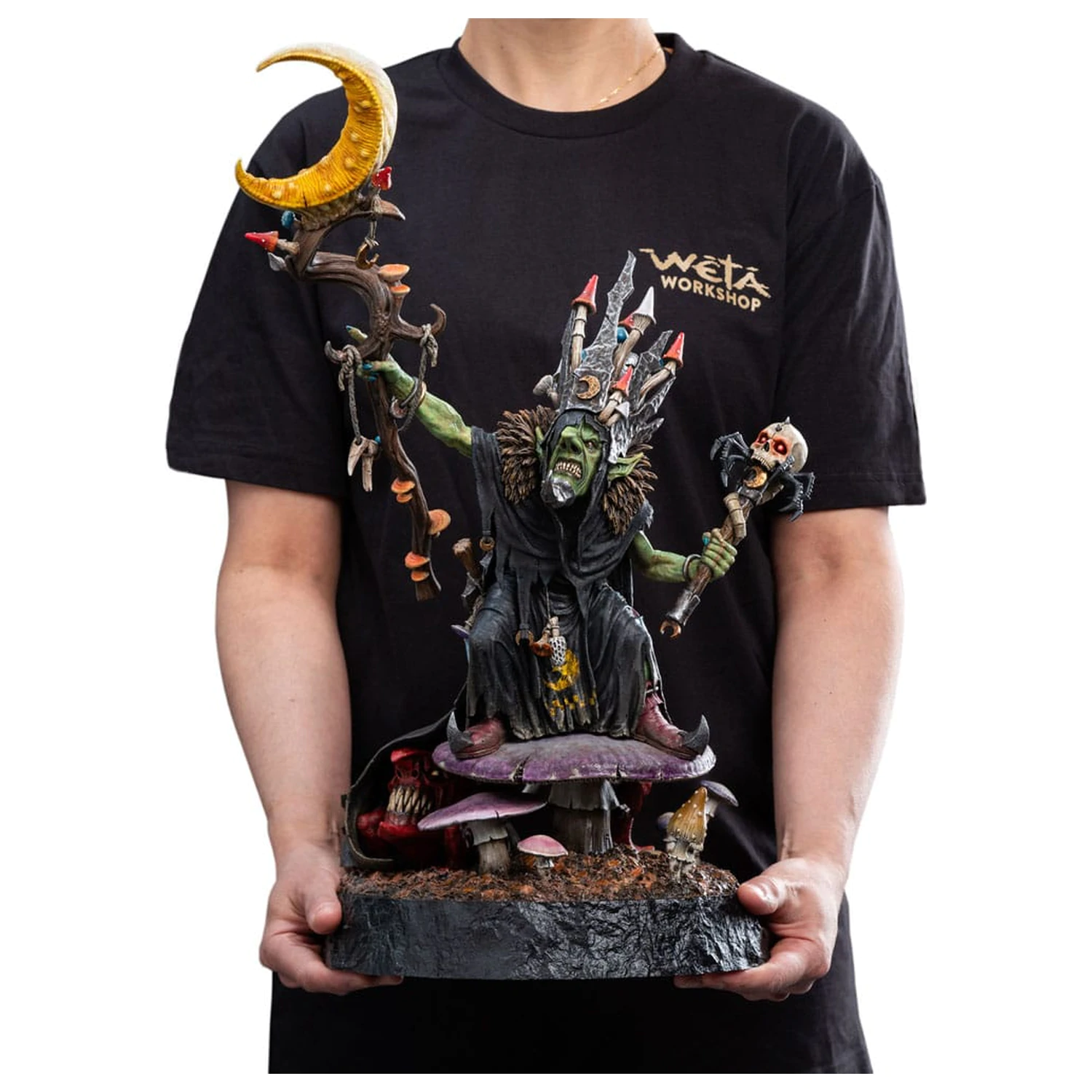 Warhammer: Age of Sigmar Statue 1/6 Skragrott the Loonking Limitierte Edition 41 cm Produktfoto