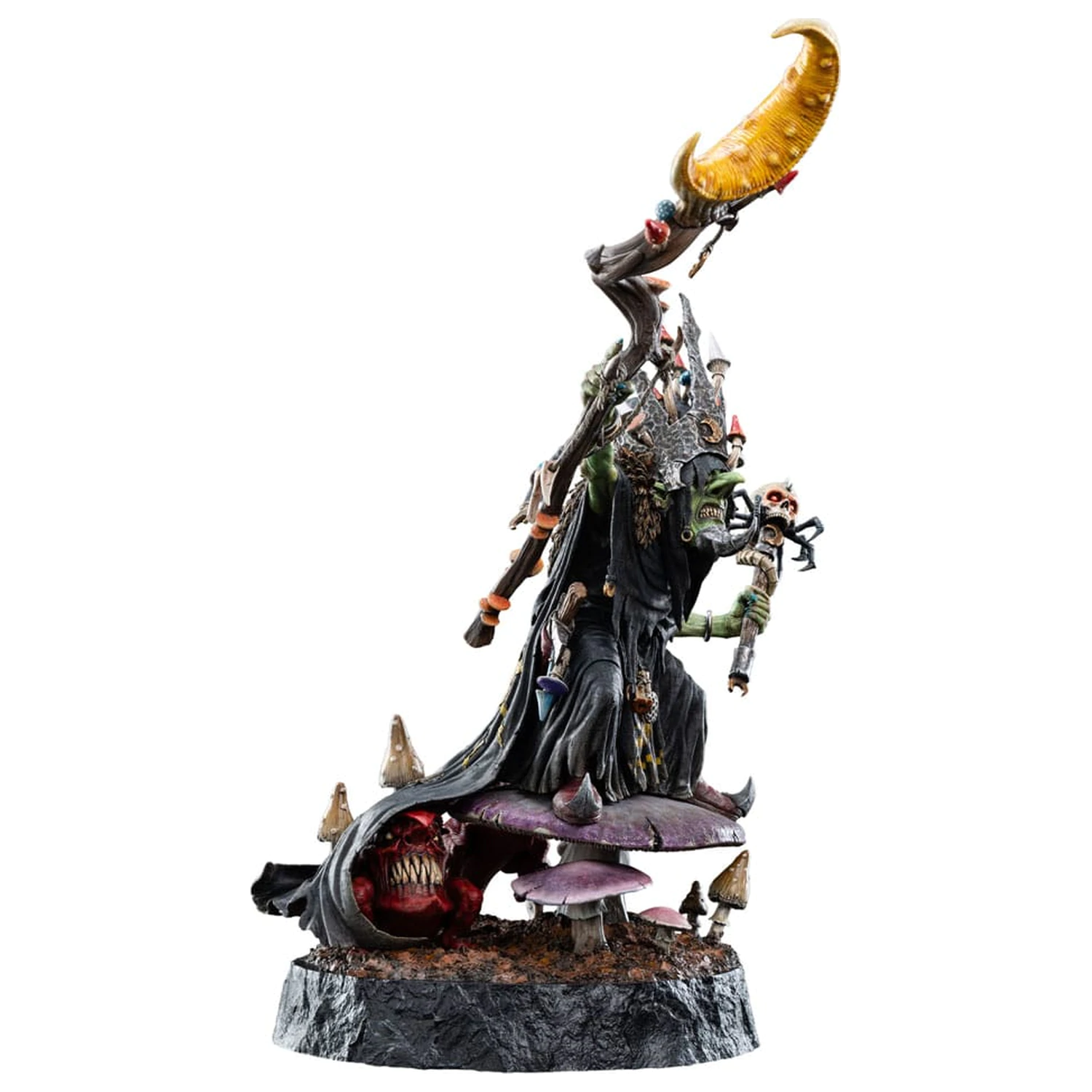 Warhammer: Age of Sigmar Statue 1/6 Skragrott the Loonking Limitierte Edition 41 cm Produktfoto