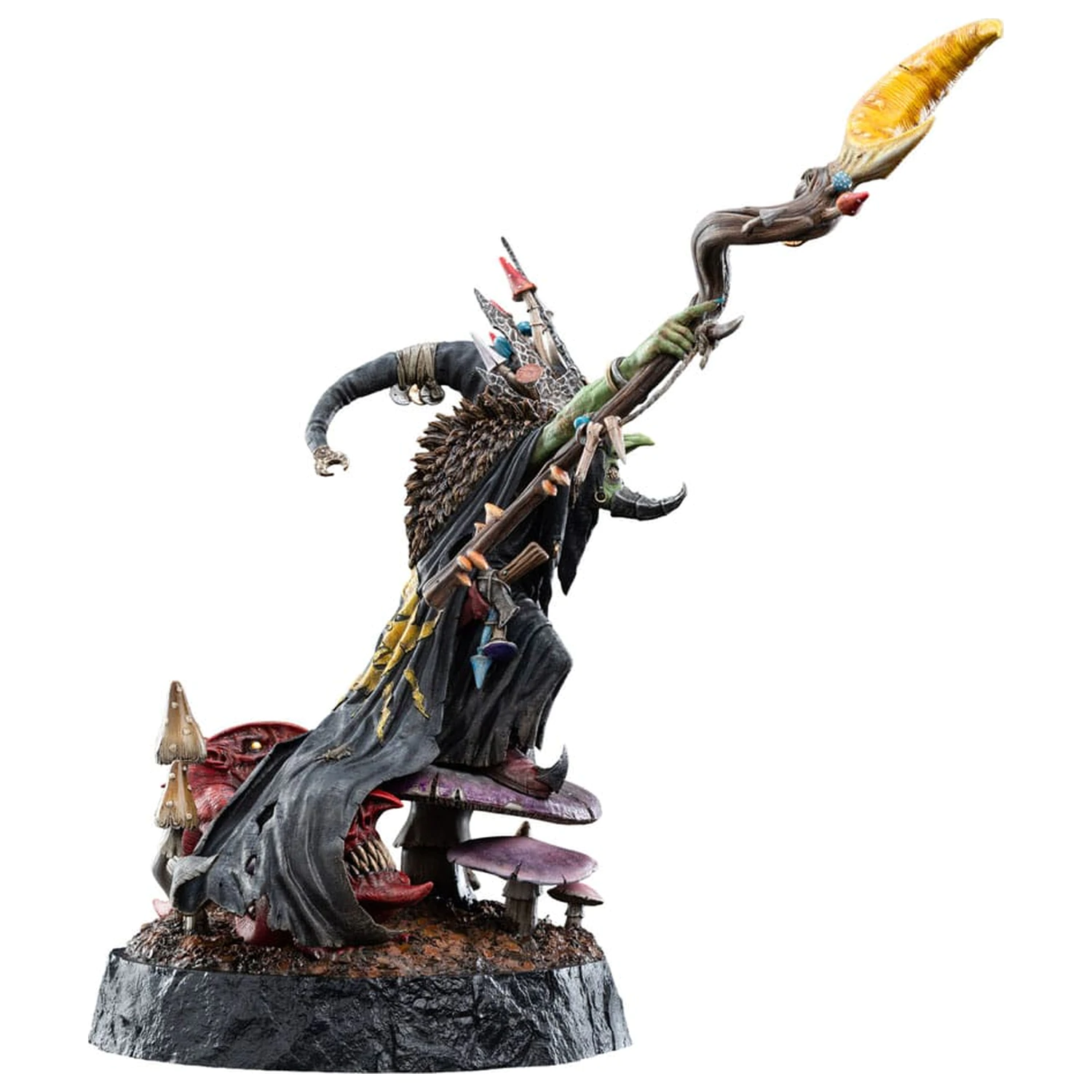 Warhammer: Age of Sigmar Statue 1/6 Skragrott the Loonking Limitierte Edition 41 cm Produktfoto