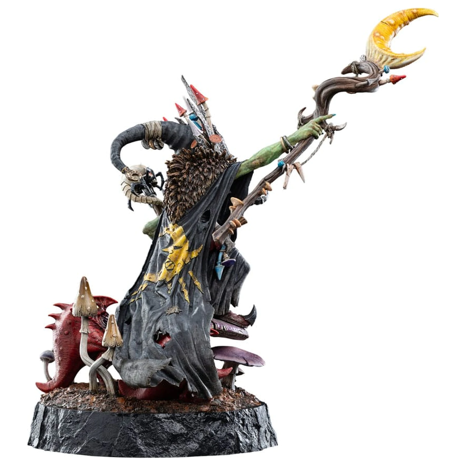 Warhammer: Age of Sigmar Statue 1/6 Skragrott the Loonking Limitierte Edition 41 cm Produktfoto