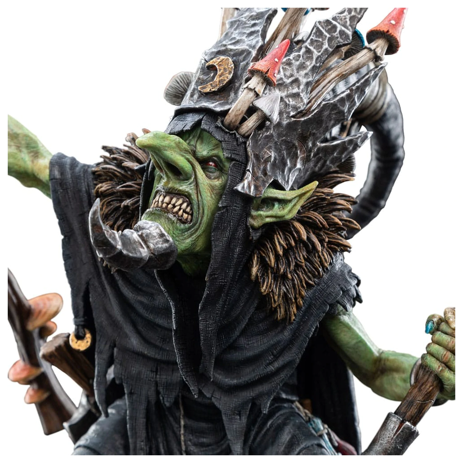Warhammer: Age of Sigmar Statue 1/6 Skragrott the Loonking Limitierte Edition 41 cm Produktfoto