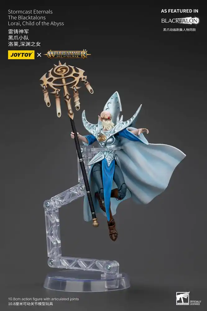 Warhammer Age of Sigmar Actionfigur Stormcast Eternals The Blacktalons Lorai Child of the Abyss 20 cm Produktfoto