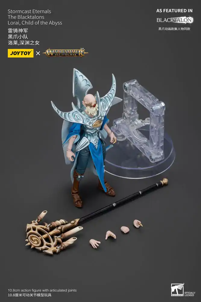 Warhammer Age of Sigmar Actionfigur Stormcast Eternals The Blacktalons Lorai Child of the Abyss 20 cm Produktfoto