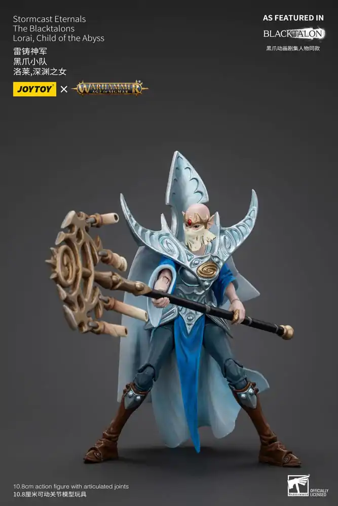 Warhammer Age of Sigmar Actionfigur Stormcast Eternals The Blacktalons Lorai Child of the Abyss 20 cm Produktfoto