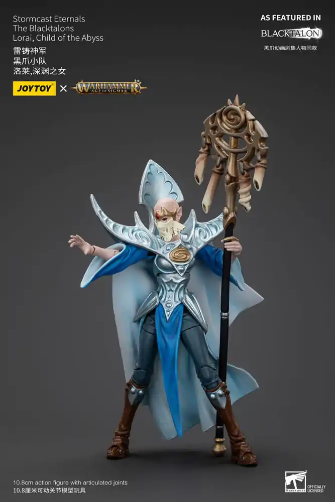 Warhammer Age of Sigmar Actionfigur Stormcast Eternals The Blacktalons Lorai Child of the Abyss 20 cm Produktfoto