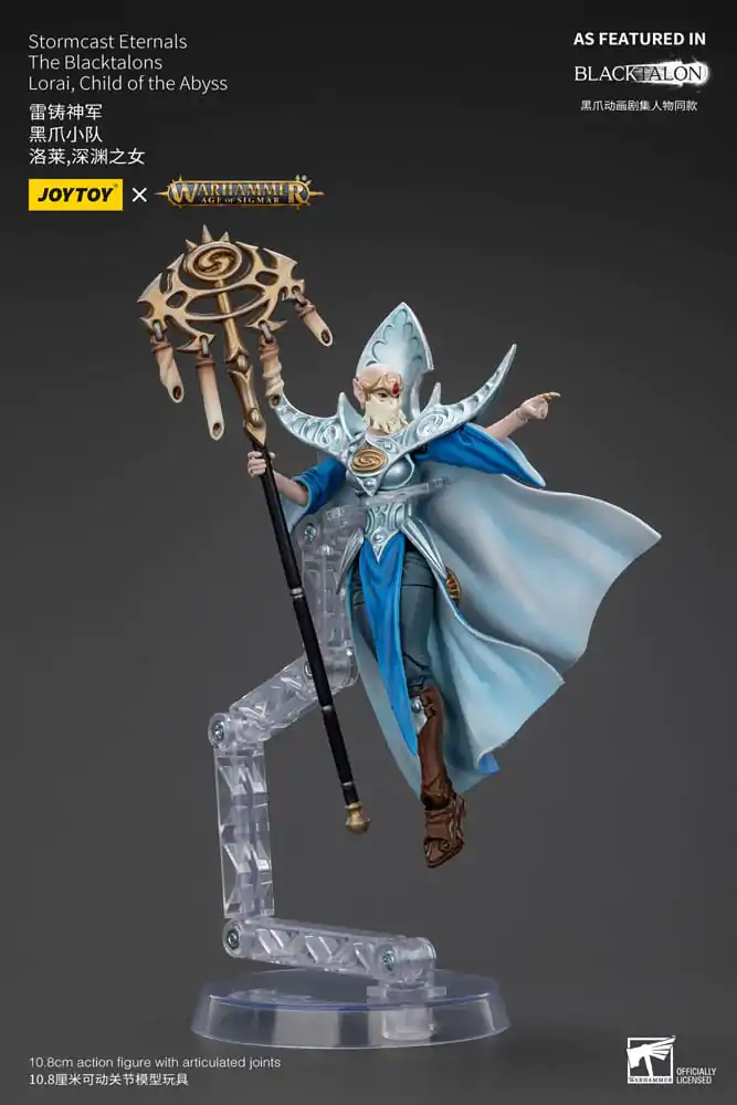 Warhammer Age of Sigmar Actionfigur Stormcast Eternals The Blacktalons Lorai Child of the Abyss 20 cm Produktfoto