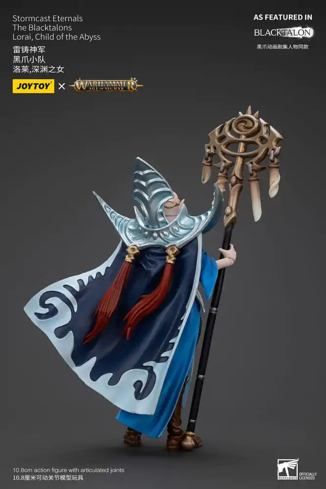 Warhammer Age of Sigmar Actionfigur Stormcast Eternals The Blacktalons Lorai Child of the Abyss 20 cm Produktfoto