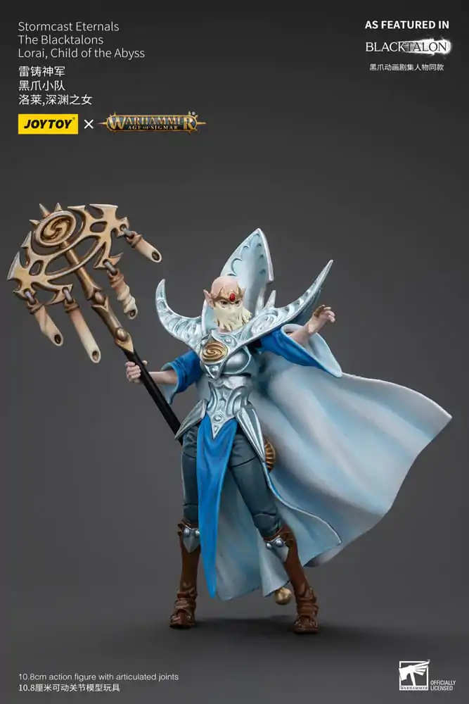 Warhammer Age of Sigmar Actionfigur Stormcast Eternals The Blacktalons Lorai Child of the Abyss 20 cm Produktfoto