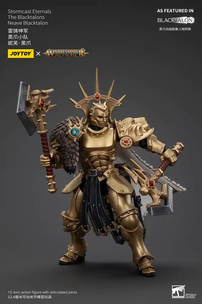 Warhammer Age of Sigmar Actionfigur Stormcast Eternals The Blacktalons Neave Blacktalon 20 cm Produktfoto