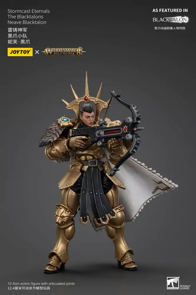 Warhammer Age of Sigmar Actionfigur Stormcast Eternals The Blacktalons Neave Blacktalon 20 cm Produktfoto