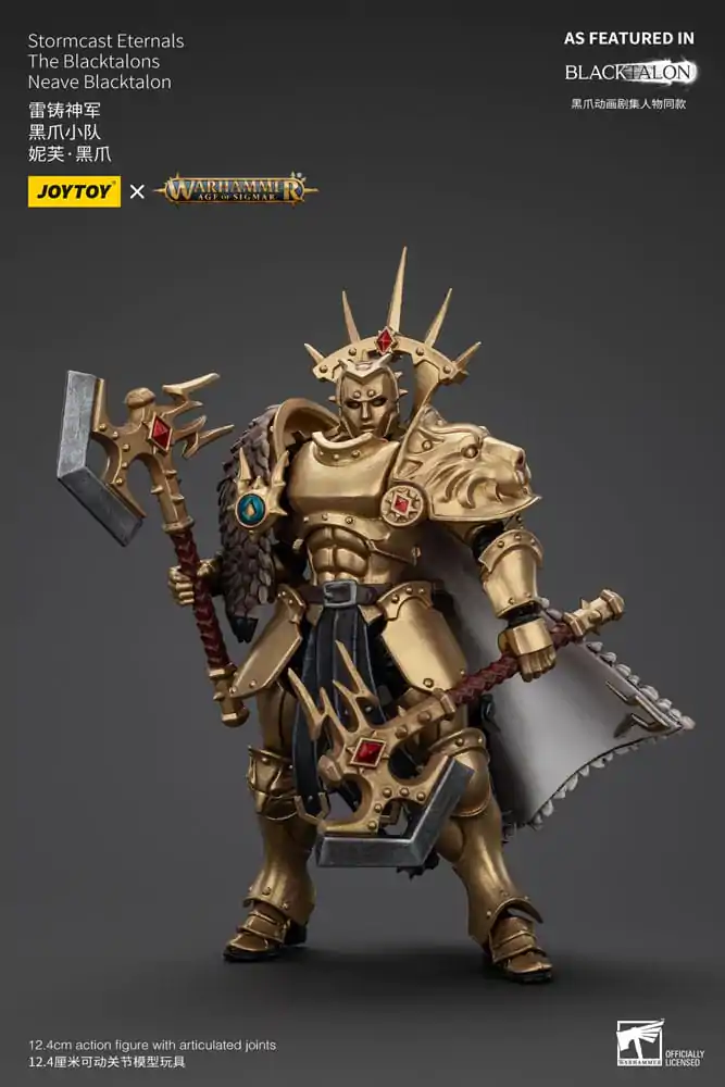 Warhammer Age of Sigmar Actionfigur Stormcast Eternals The Blacktalons Neave Blacktalon 20 cm Produktfoto