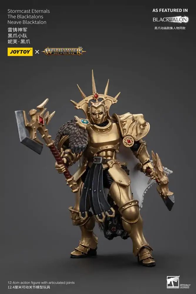 Warhammer Age of Sigmar Actionfigur Stormcast Eternals The Blacktalons Neave Blacktalon 20 cm Produktfoto