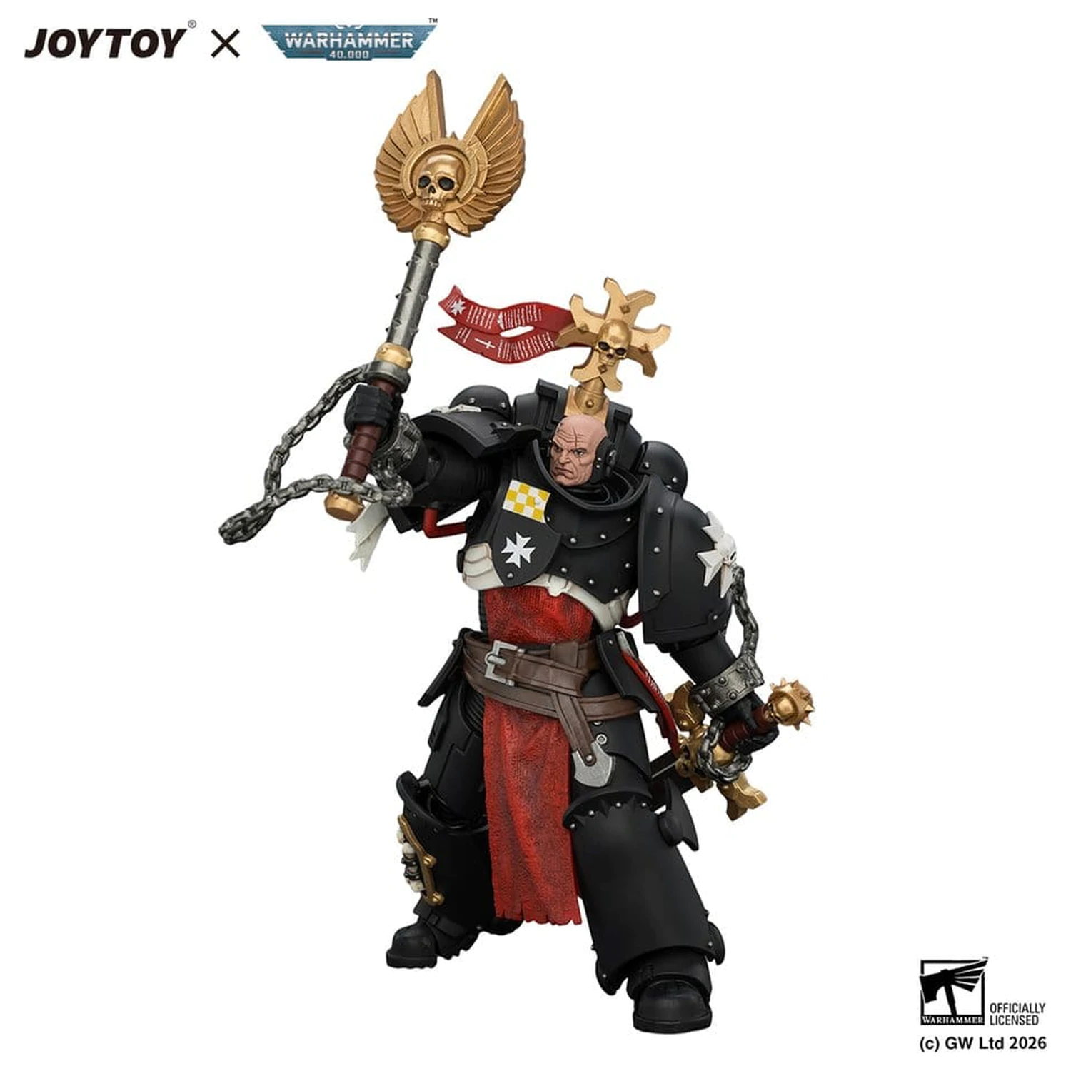 Warhammer Action-Figur Black Templars Execrator 1 12 cm Produktfoto