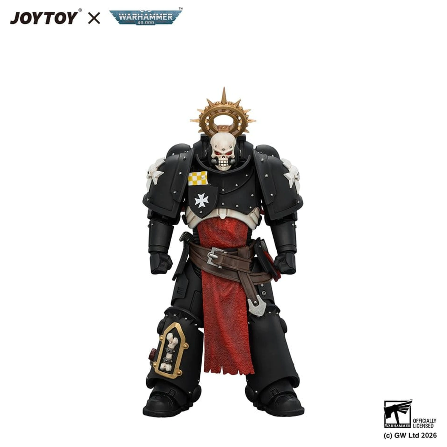 Warhammer Actionfigur Black Templars Execrator 2 12 cm Produktfoto