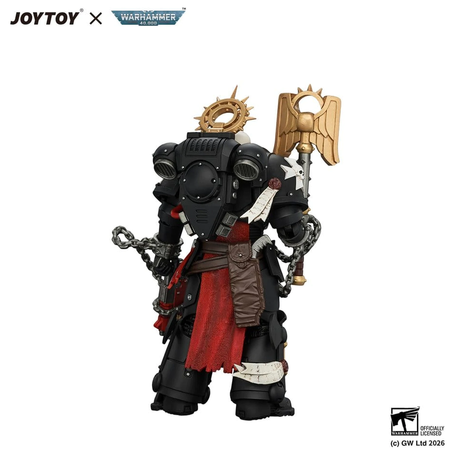 Warhammer Actionfigur Black Templars Execrator 2 12 cm Produktfoto
