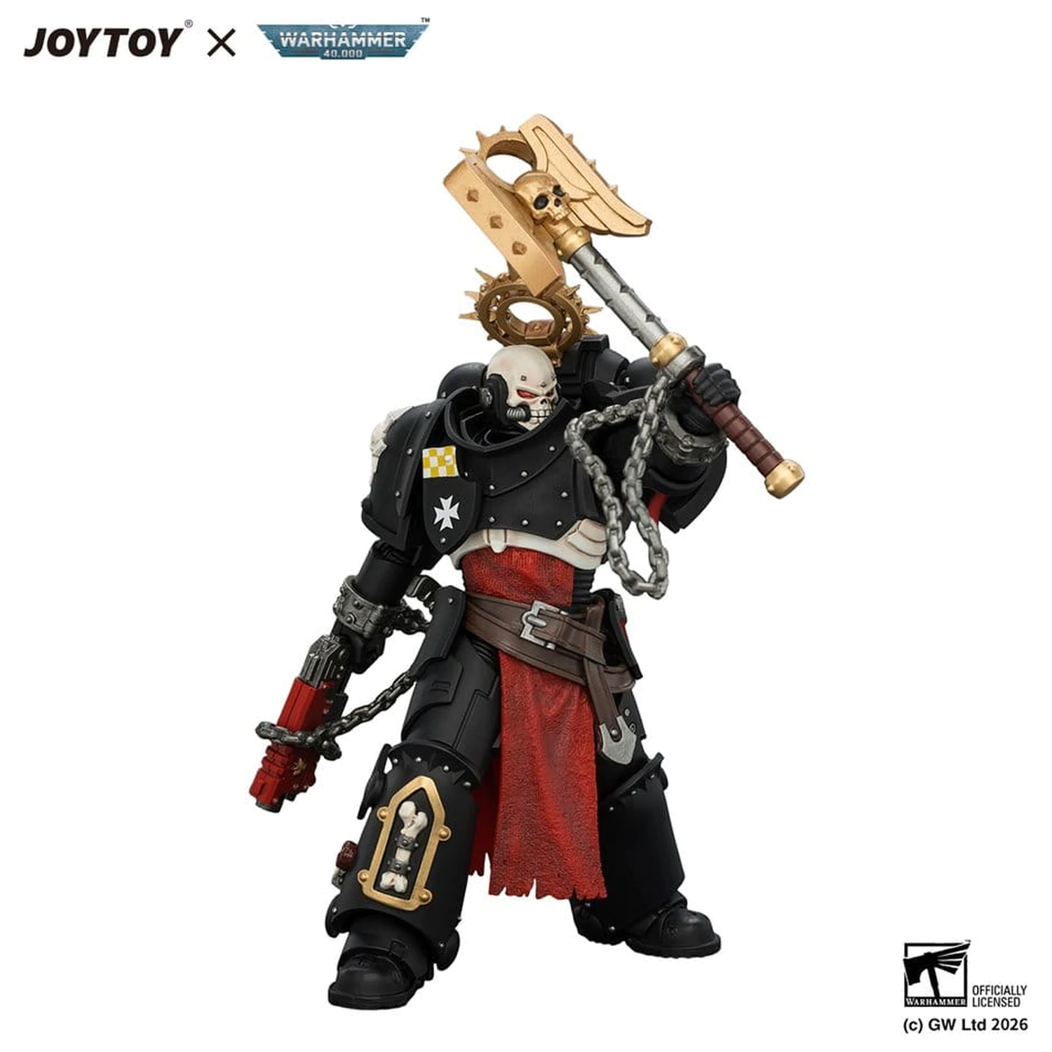 Warhammer Actionfigur Black Templars Execrator 2 12 cm Produktfoto