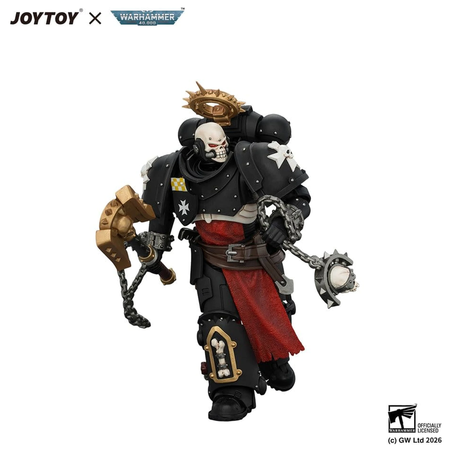 Warhammer Actionfigur Black Templars Execrator 2 12 cm Produktfoto
