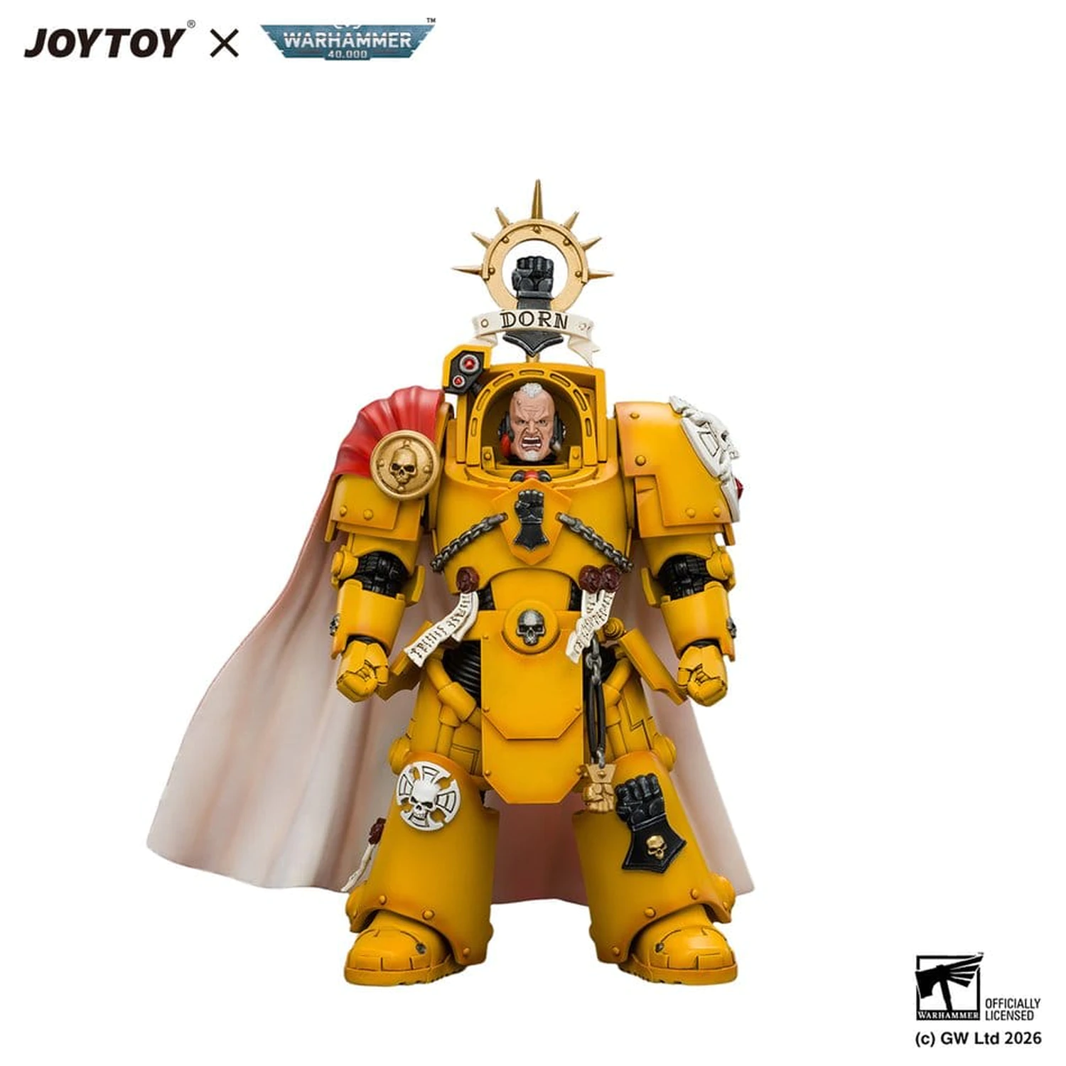 Warhammer Actionfigur Imperial Fists Darnath Lysander 14 cm Produktfoto