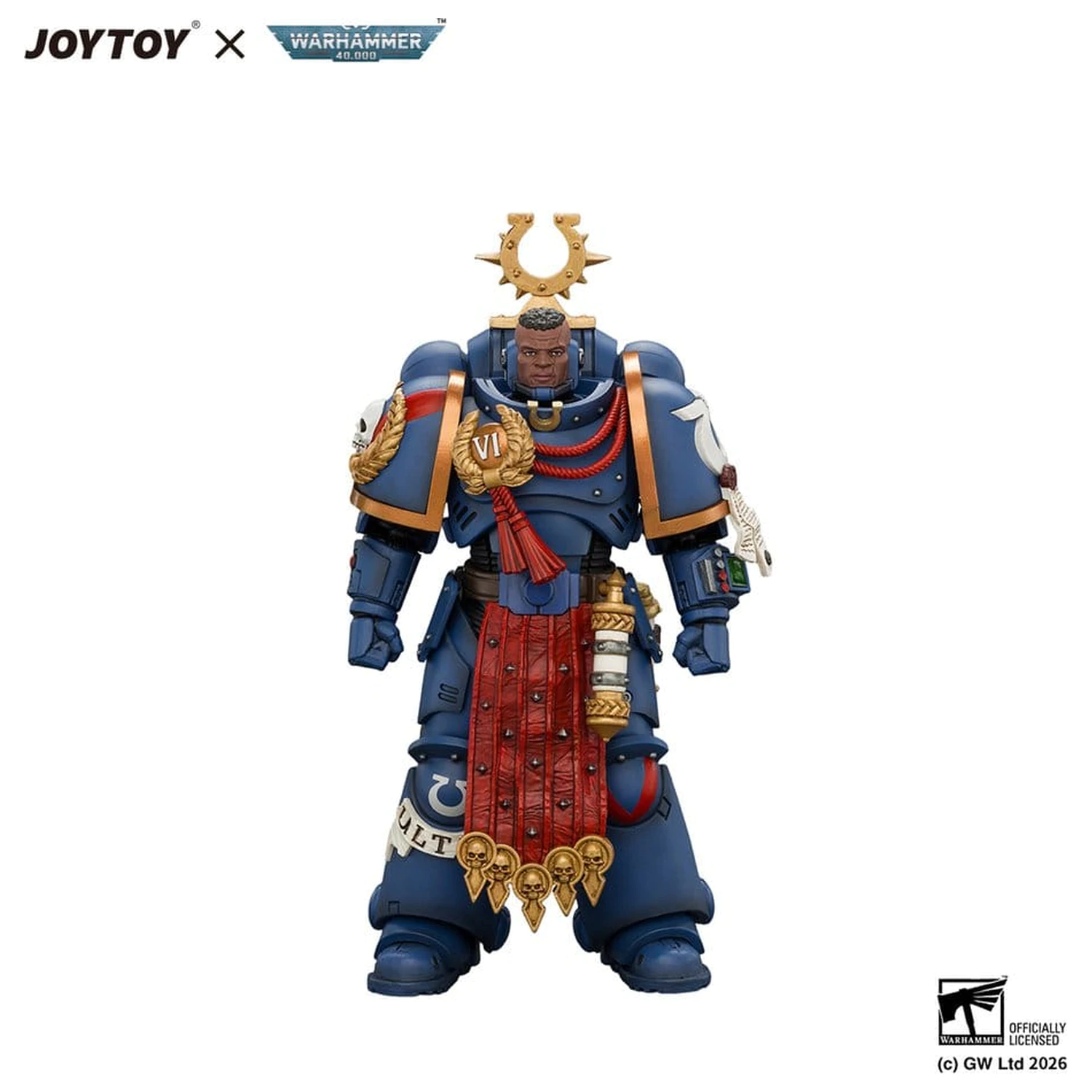Warhammer Actionfigur Ultramarines Ferren Areios 12 cm Produktfoto