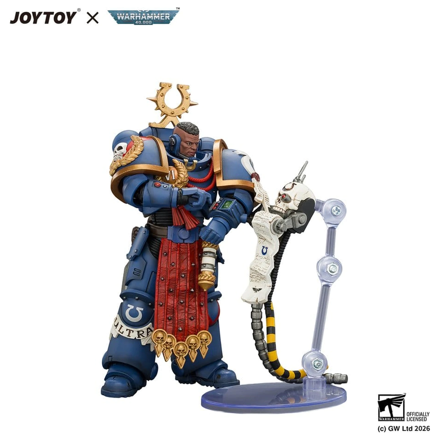 Warhammer Actionfigur Ultramarines Ferren Areios 12 cm Produktfoto