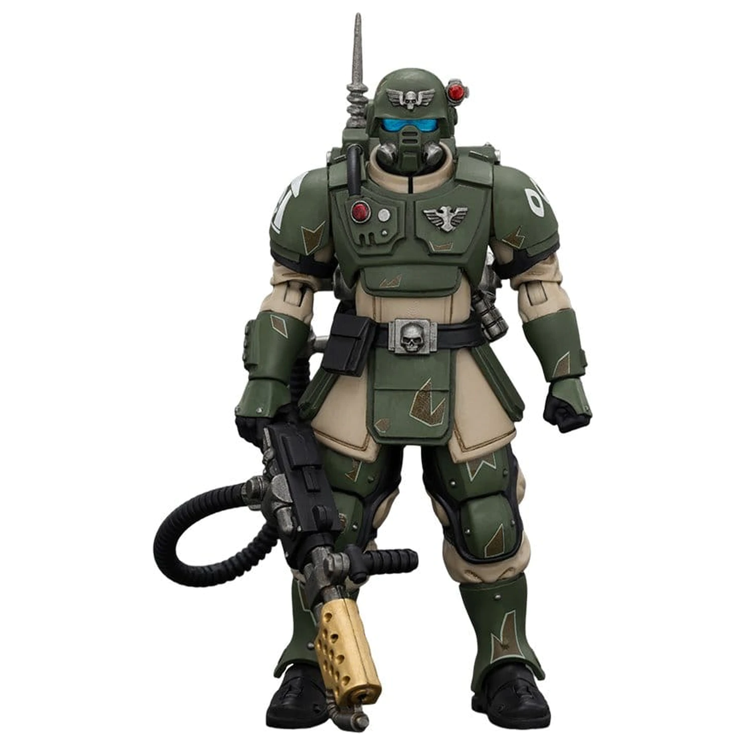 Warhammer Actionfigur Astra Militarum Kasrkin 2 mit Flamer Produktfoto
