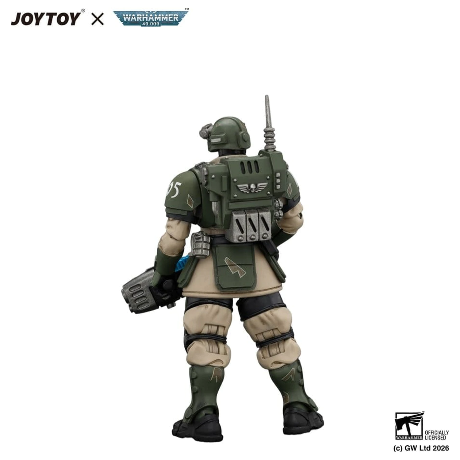 Warhammer Actionfigur Astra Militarum Kasrkin 4 mit Plasma Gun Produktfoto