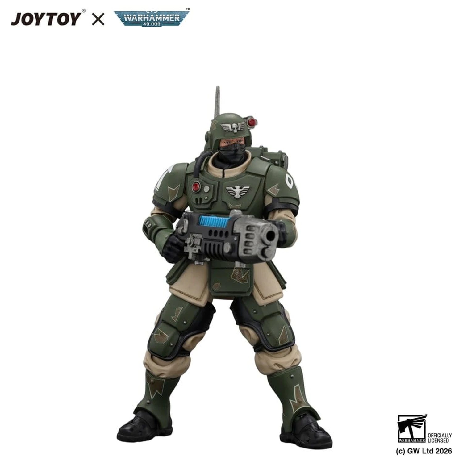 Warhammer Actionfigur Astra Militarum Kasrkin 4 mit Plasma Gun Produktfoto
