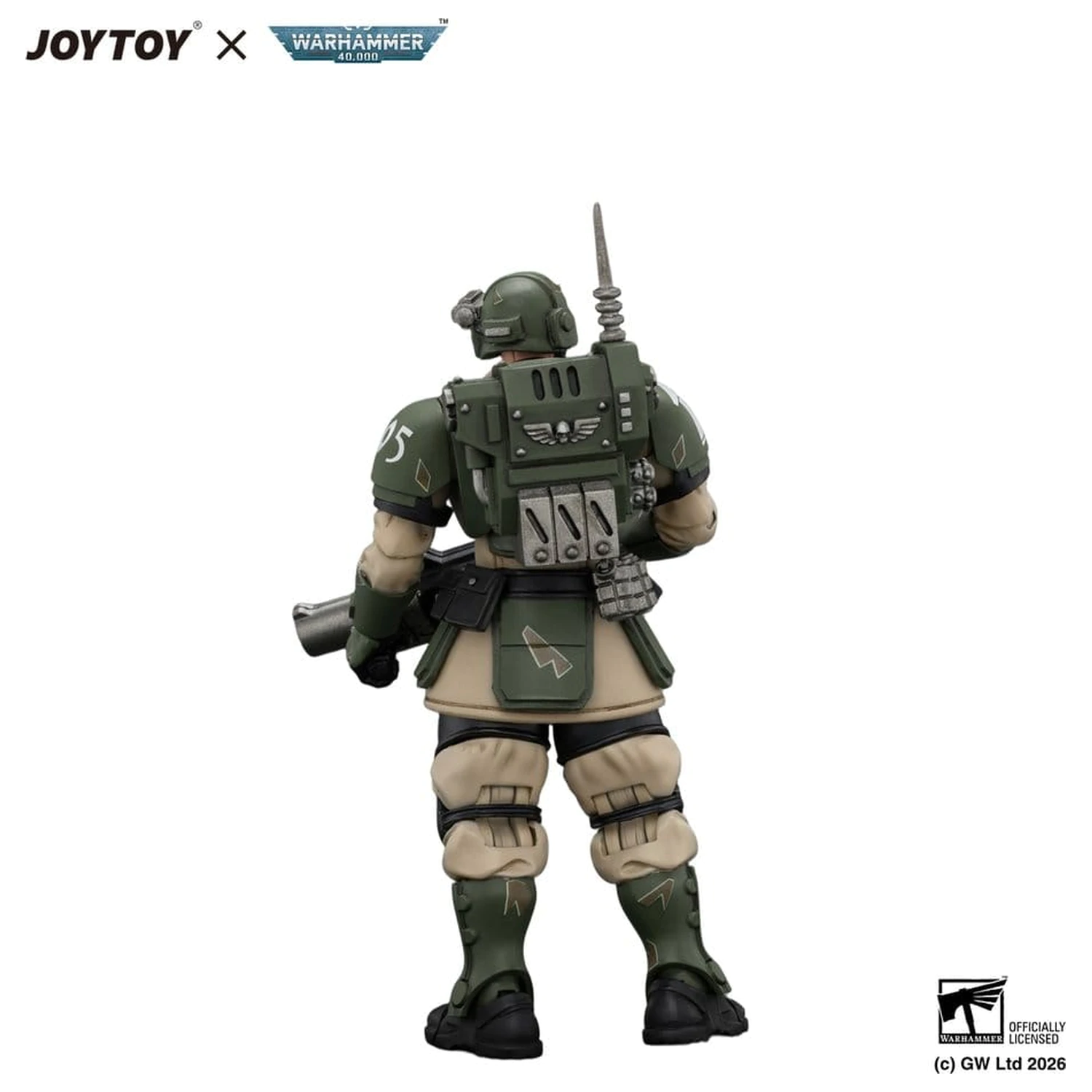 Warhammer Actionfigur Astra Militarum Kasrkin 5 mit Granatwerfer Produktfoto