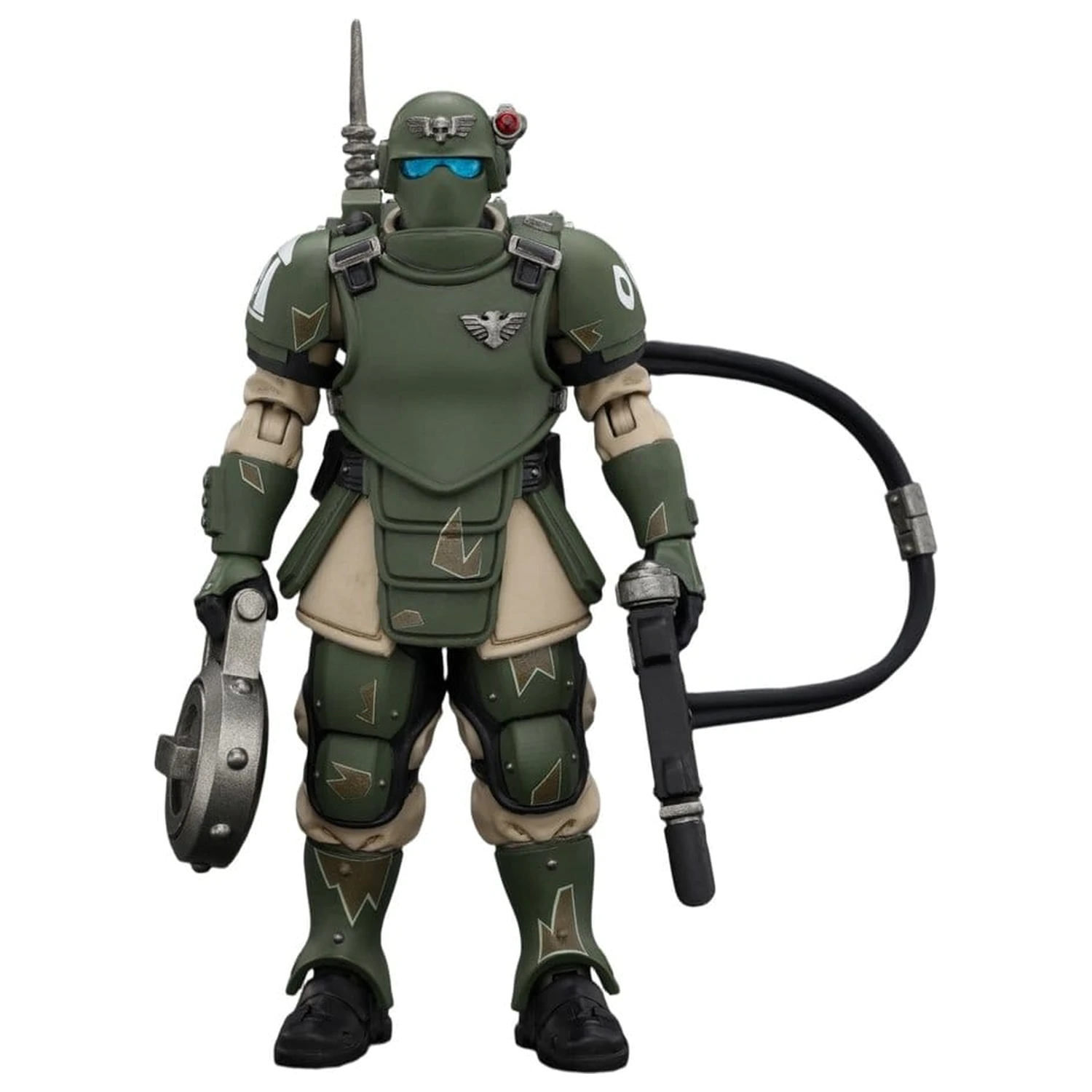 Warhammer Action Figur Astra Militarum Kasrkin 6 mit Hot-shot Laspistol Produktfoto