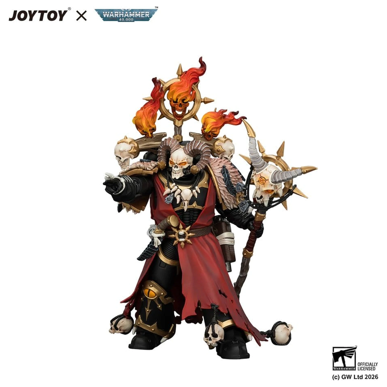 Warhammer Actionfigur Black Legion Master of Possession 13 cm Produktfoto