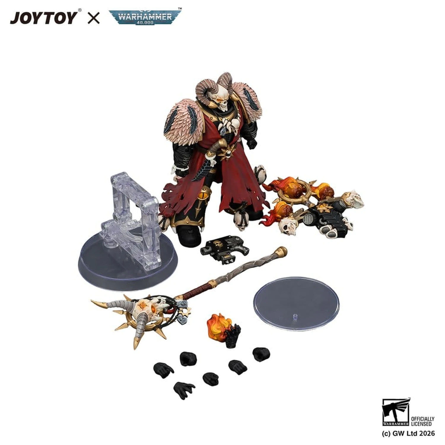 Warhammer Actionfigur Black Legion Master of Possession 13 cm Produktfoto