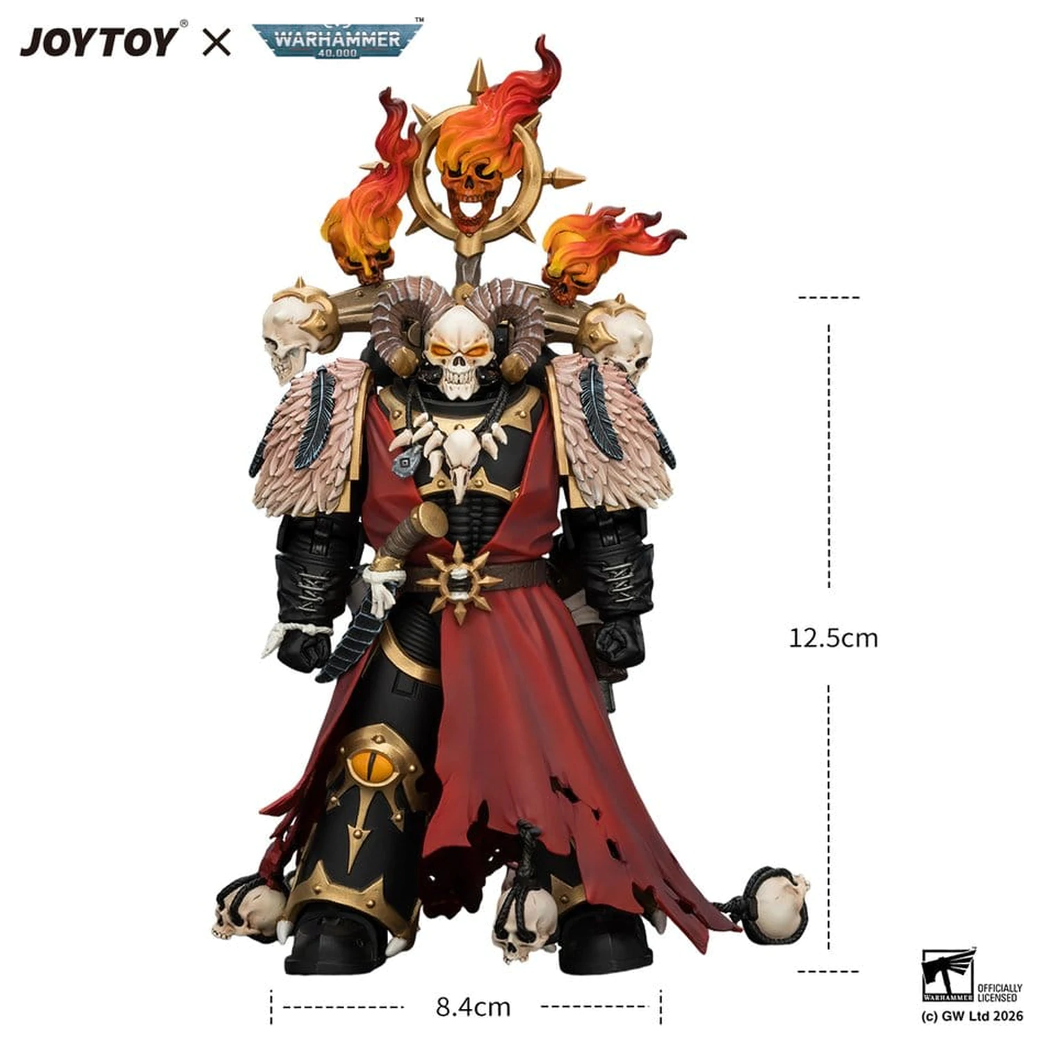 Warhammer Actionfigur Black Legion Master of Possession 13 cm Produktfoto