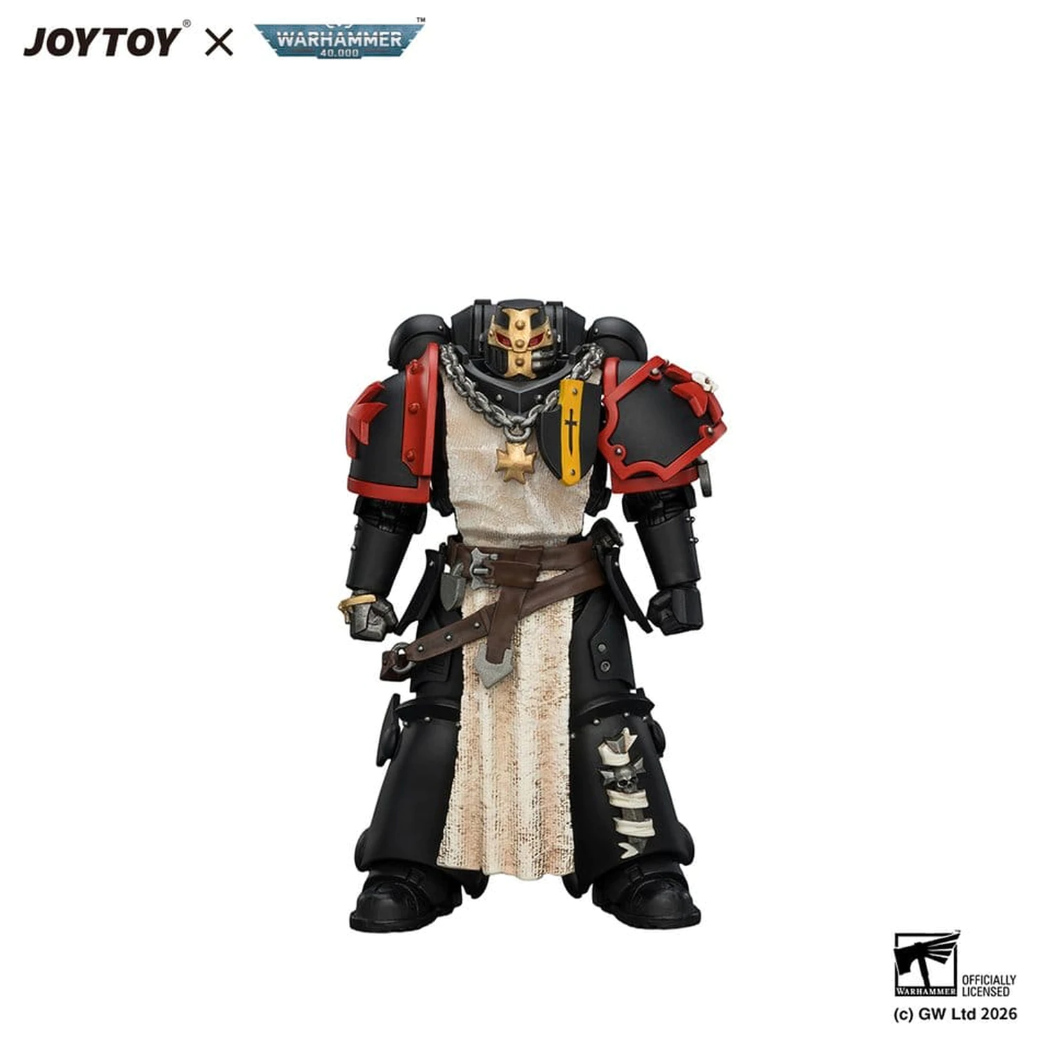Warhammer Actionfigur Black Templars Crusader Ancient 12 cm Produktfoto