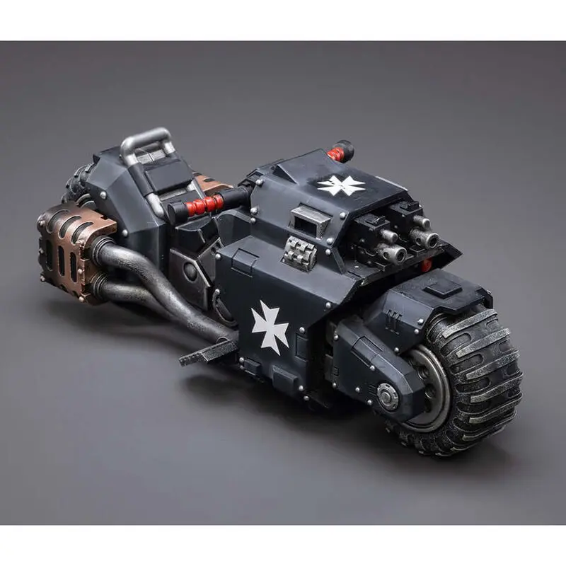 Warhammer 40k Fahrzeug 1/18 Black Templars Outrider Bike 22 cm Produktfoto