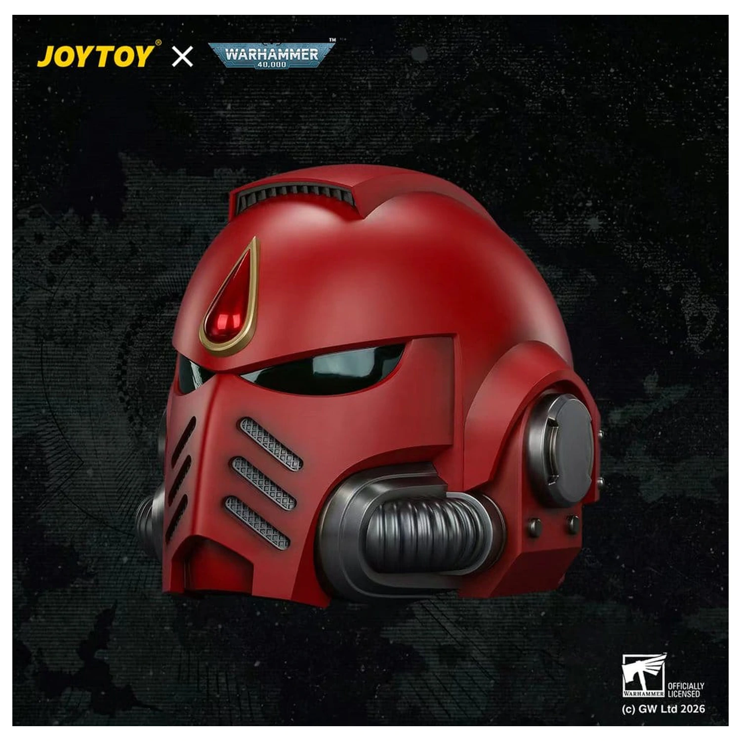 Warhammer Replik Blood Angels MkX Helm 30 cm Produktfoto