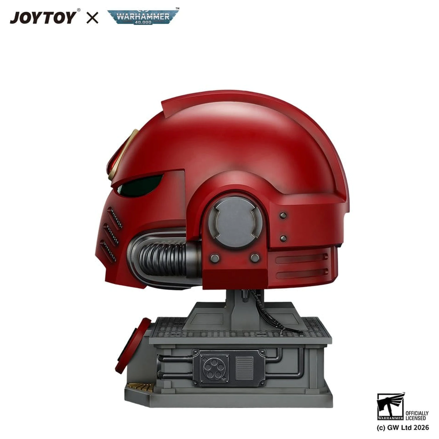 Warhammer Replica Blood Angels MkX Helm & Display Ständer 44 cm Produktfoto