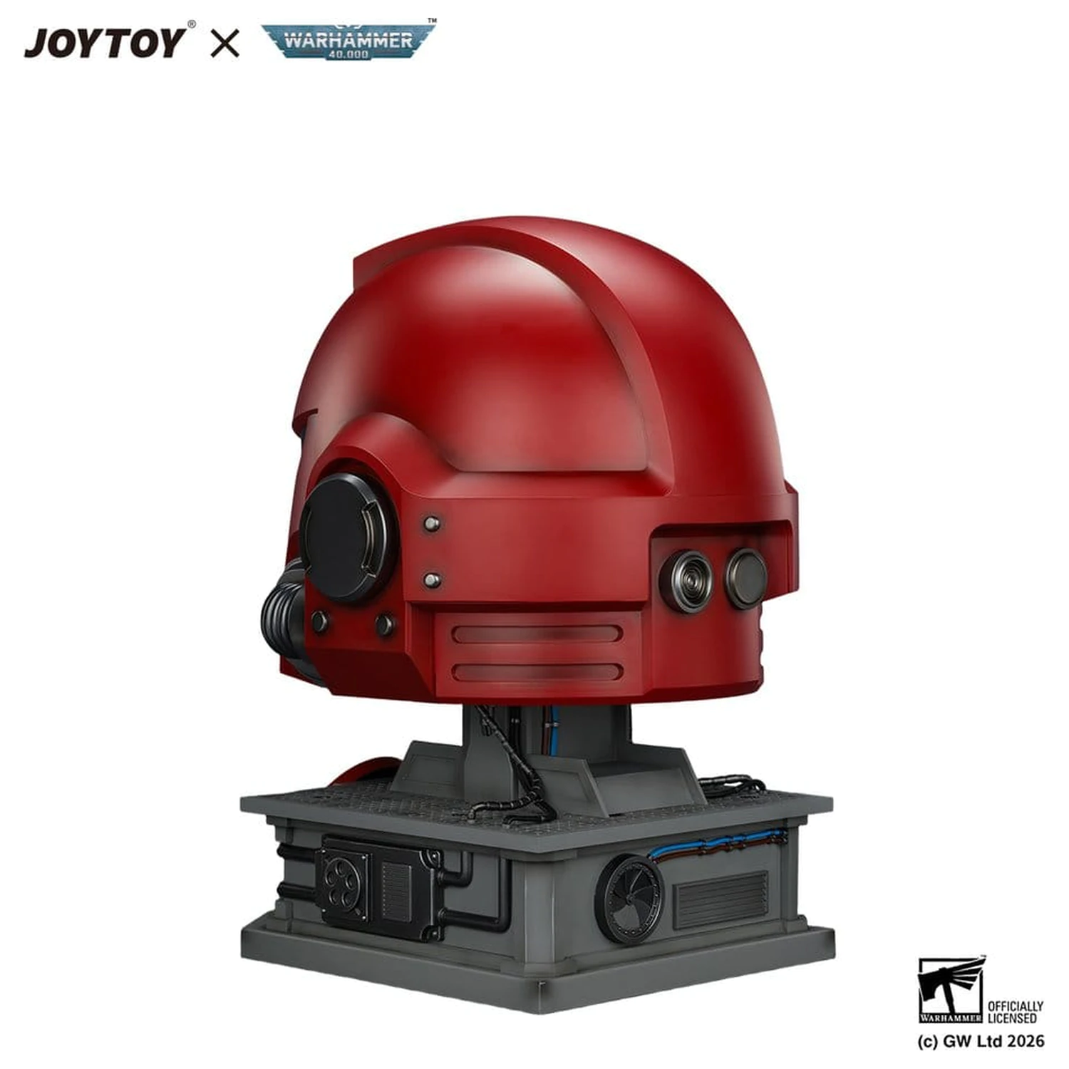 Warhammer Replica Blood Angels MkX Helm & Display Ständer 44 cm Produktfoto