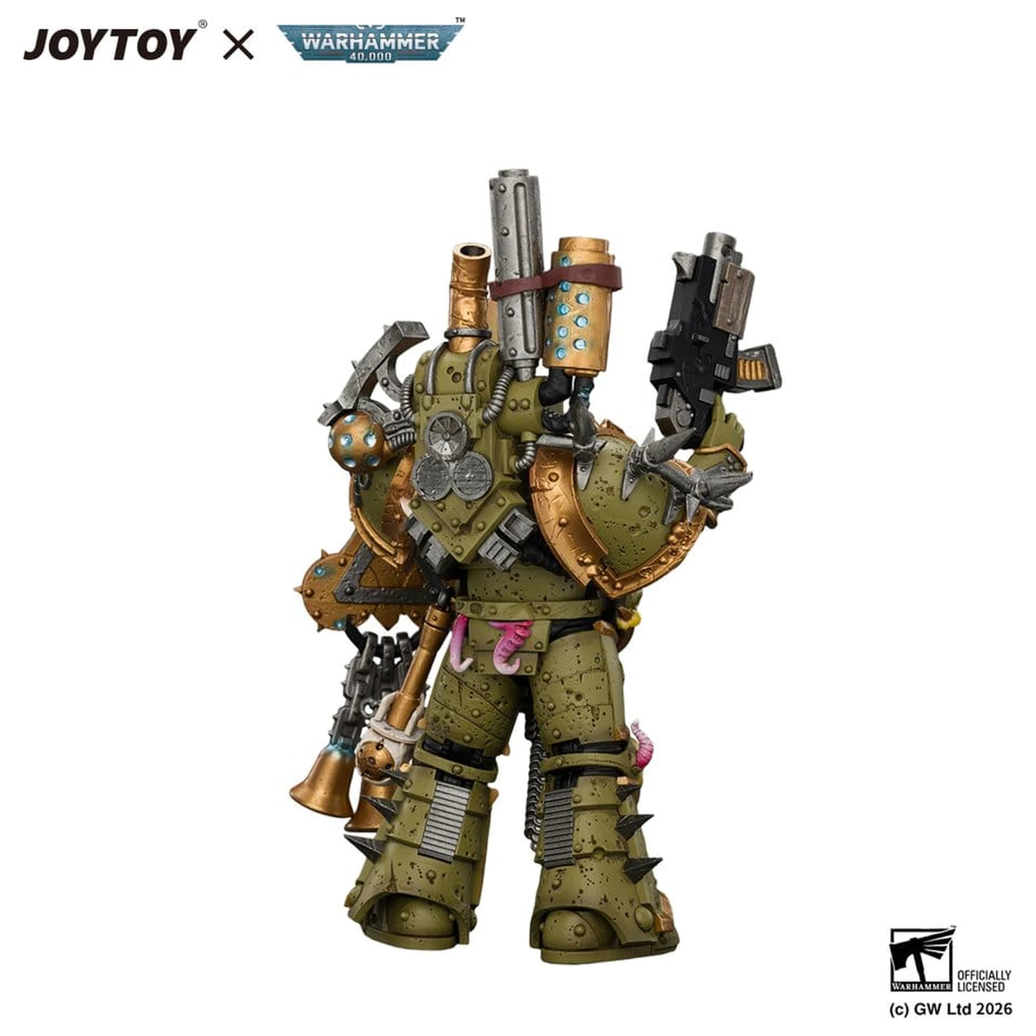 Warhammer Actionfigur Death Guard Plague Marine 1 12 cm Produktfoto