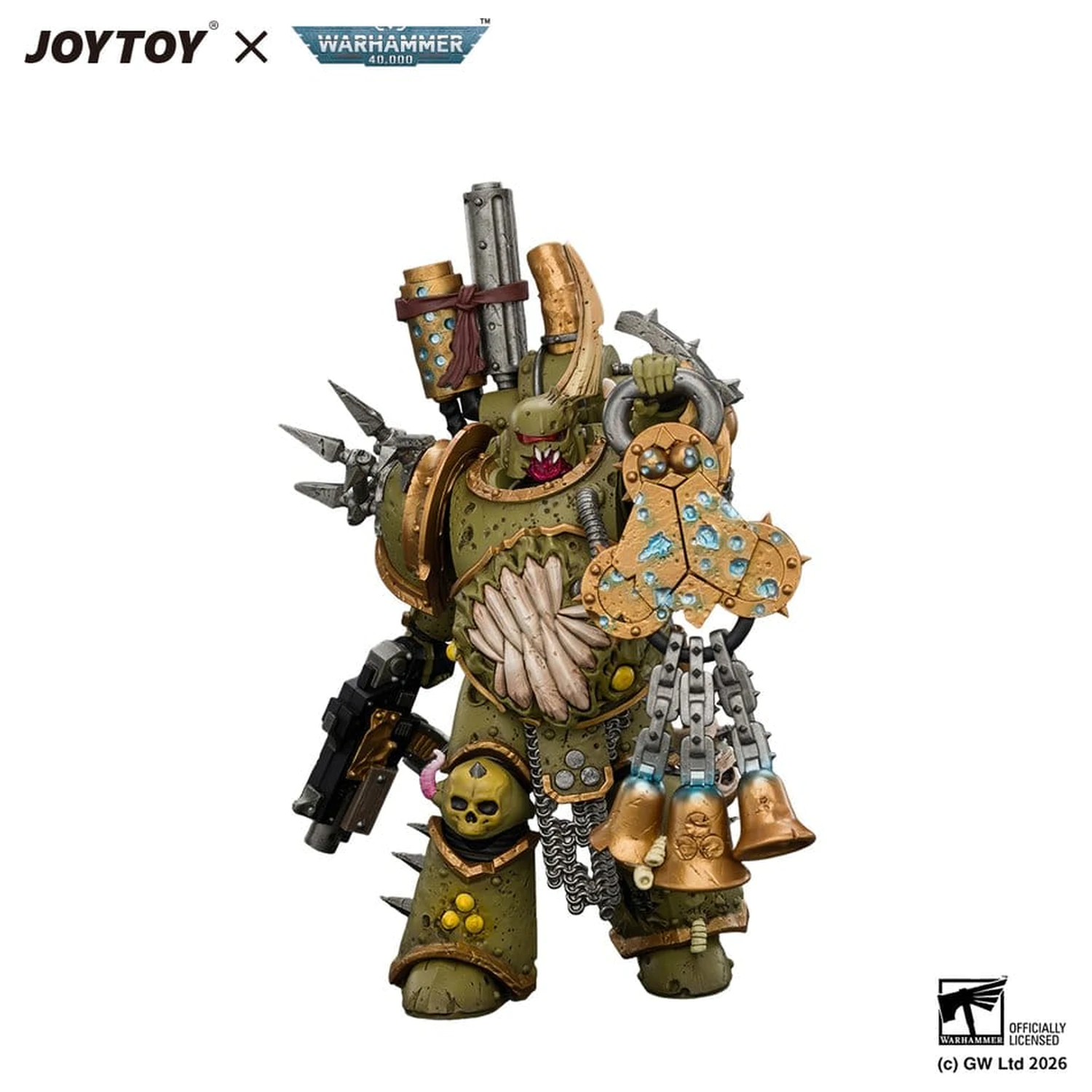Warhammer Actionfigur Death Guard Plague Marine 1 12 cm Produktfoto