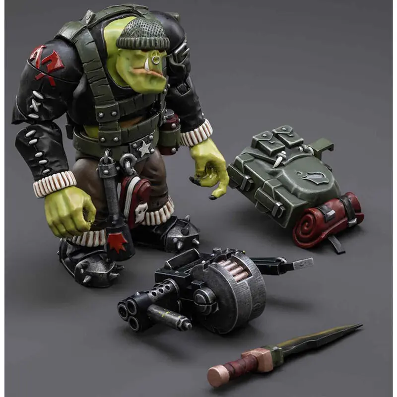 Warhammer 40k Actionfigur 1/18 Ork Kommandos Dakka Boy Rotbilge 13 cm Produktfoto