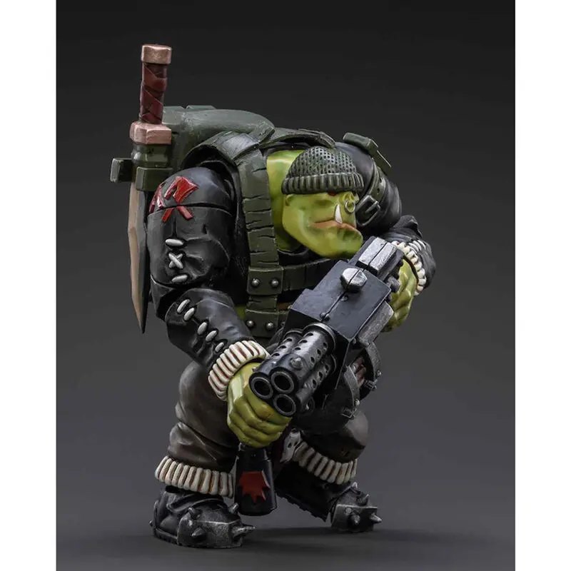 Warhammer 40k Actionfigur 1/18 Ork Kommandos Dakka Boy Rotbilge 13 cm Produktfoto