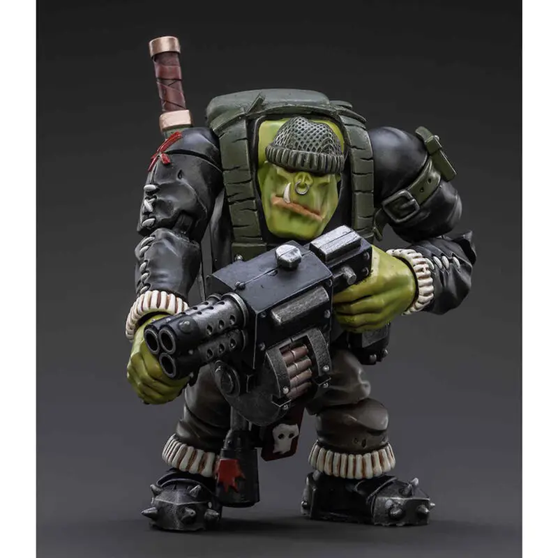 Warhammer 40k Actionfigur 1/18 Ork Kommandos Dakka Boy Rotbilge 13 cm Produktfoto