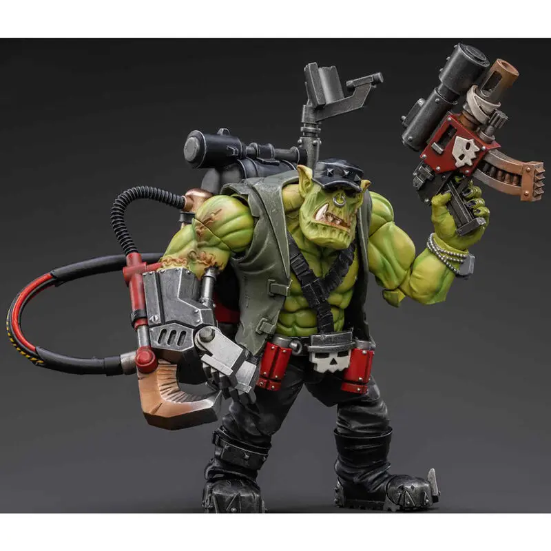 Warhammer 40k Actionfigur 1/18 Ork Kommandos Nob Nazbog 13 cm Produktfoto