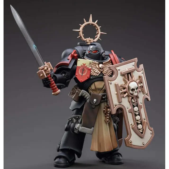 Warhammer 40k Actionfigur 1/18 Primaris Space Marines Black Templars Bladeguard Veteran 12 cm Produktfoto