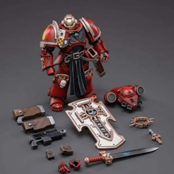 Warhammer 40k Actionfigur 1/18 Primaris Space Marines Blood Angels Bladeguard Veteran 12 cm Produktfoto
