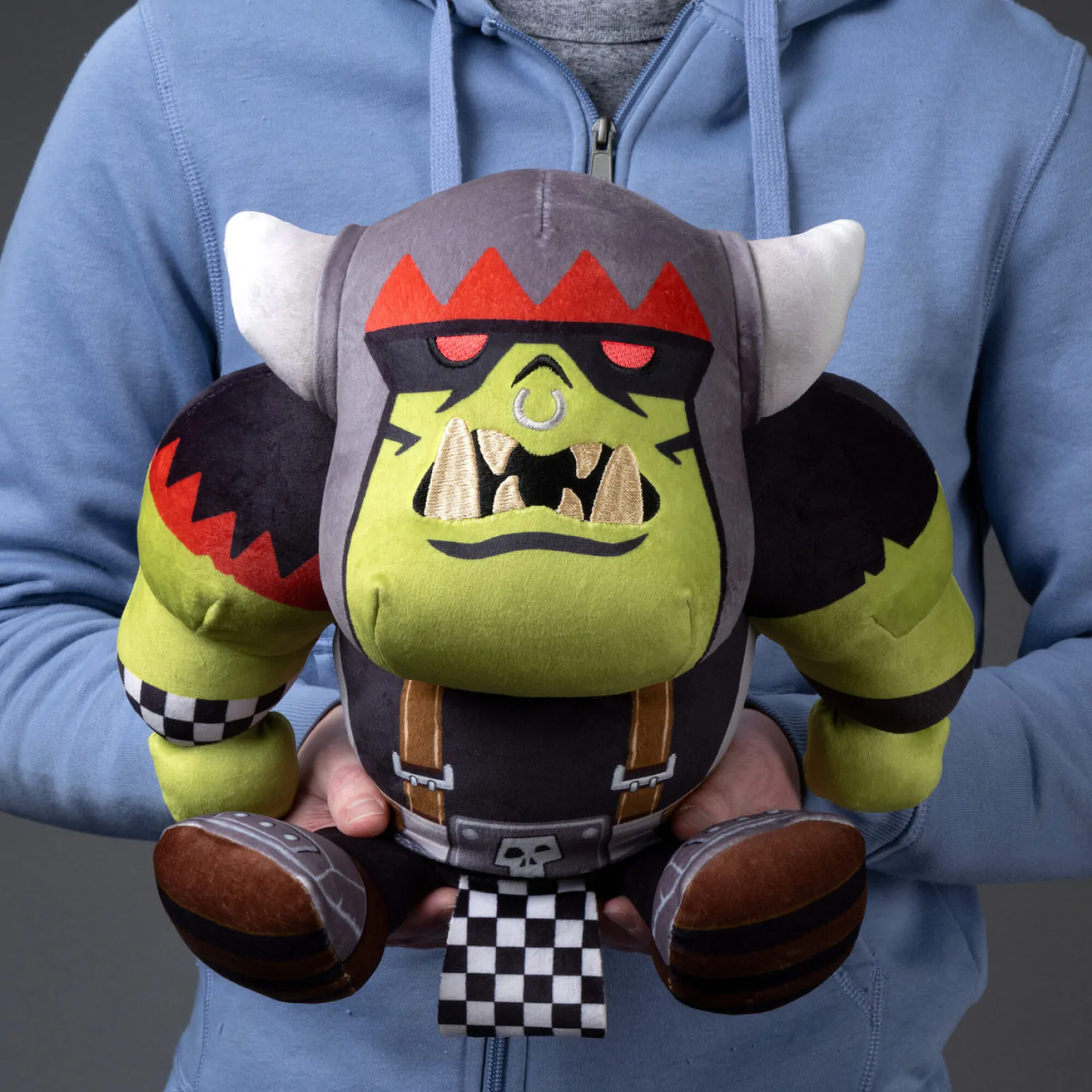 Warhammer Plüschfigur Goff Ork Boy Produktfoto