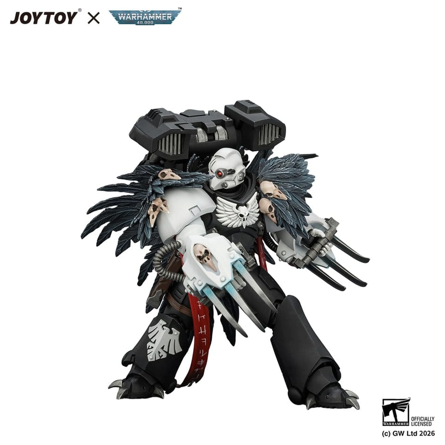Warhammer Action-Figur Raven Guard Chapter Master Aethon Shaan 13 cm Produktfoto