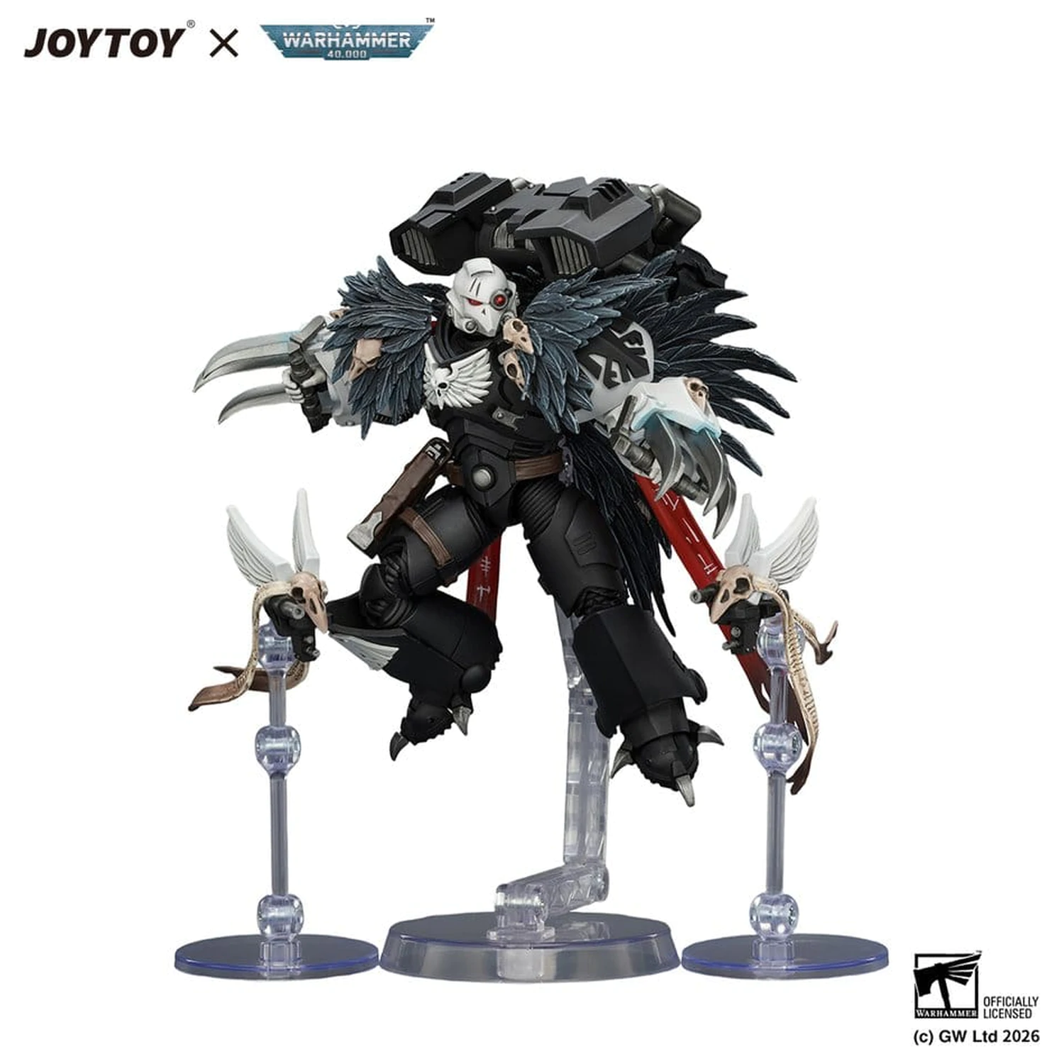 Warhammer Action-Figur Raven Guard Chapter Master Aethon Shaan 13 cm Produktfoto