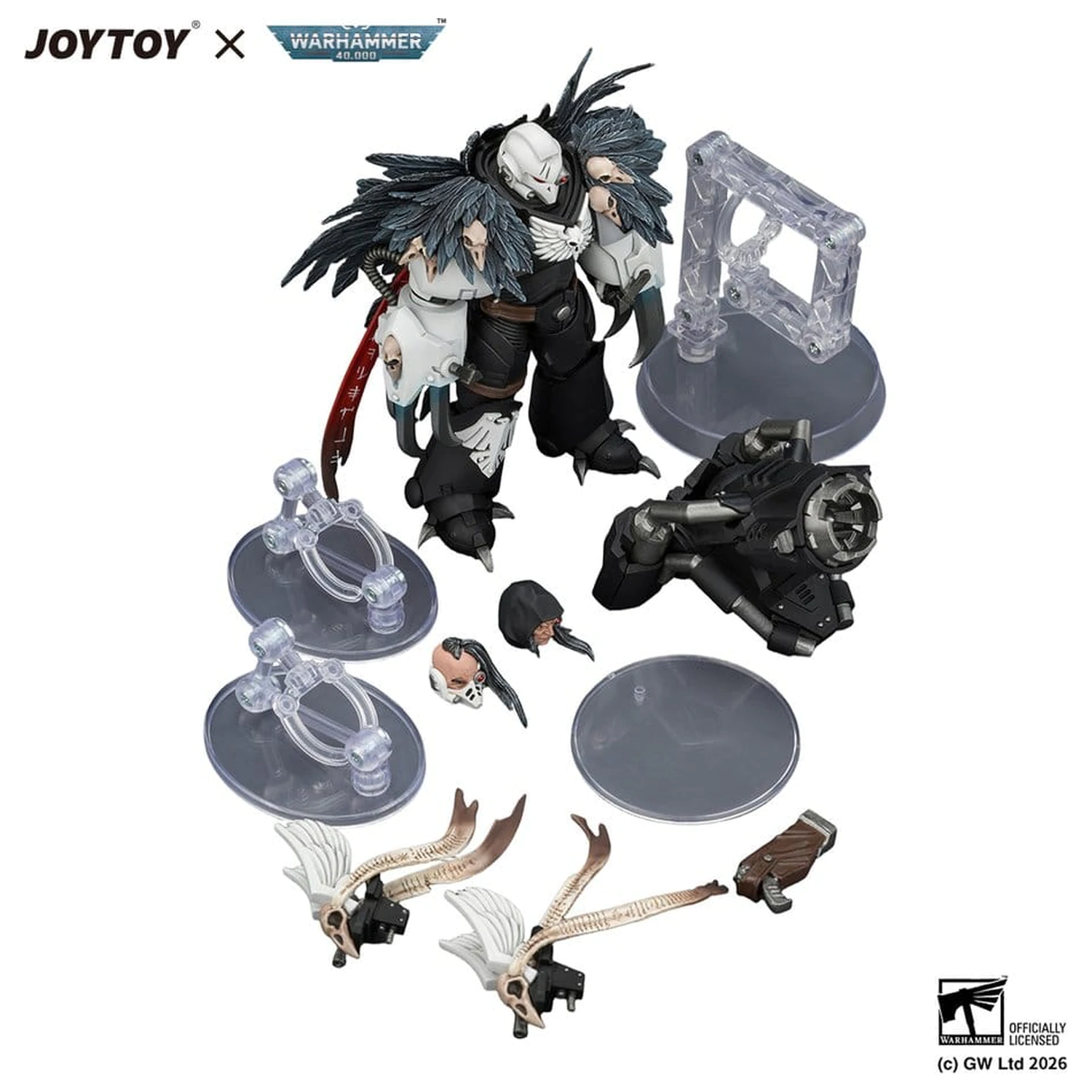 Warhammer Action-Figur Raven Guard Chapter Master Aethon Shaan 13 cm Produktfoto